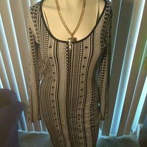 Zip up Bodycon dress